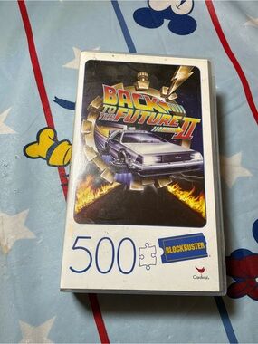 Back to the future 2 blockbuster 500 piece puzzle -NEW